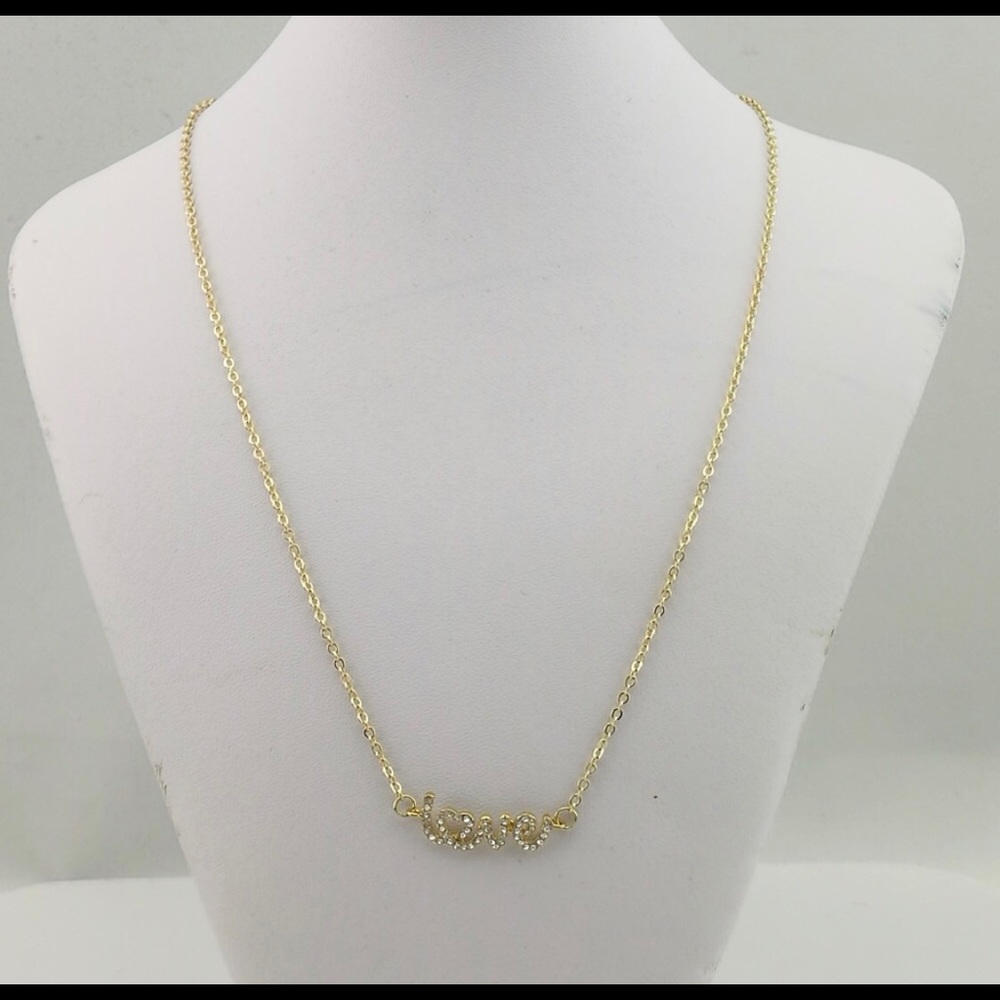 🔥 Gold LOVE Necklace 🔥